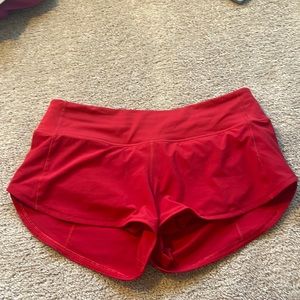 Lululemon speed up 2.5 inch shorts